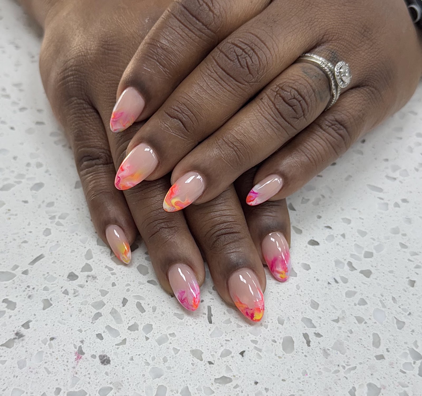 Paint Nails & Spa nail work in Garden City Park, New York